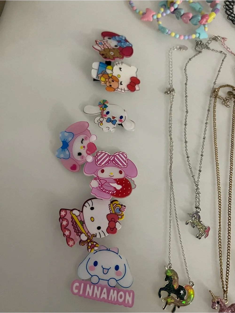 Kids Jewelry and hair clips bundle